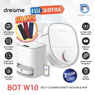Dreame Bot W10 Self Cleaning Robot Vacuum Cleaner and Mop - Resmi