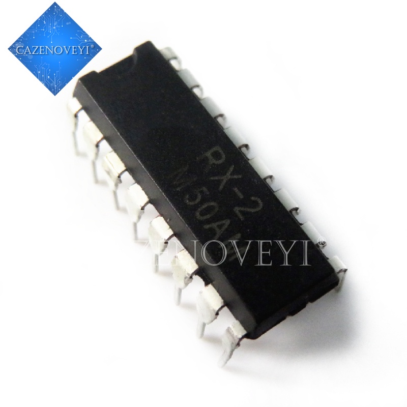 10pcs / lot Sparepart Komponen Elektronik Chip RX-2B + TX-2B RX-2 TX-2 DIP-16 RX2B TX2B