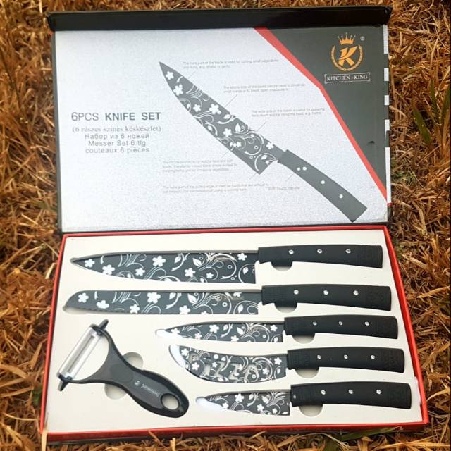 Pisau Dapur Keramik Anti Bakteri - Kitchen King Pisau Dapur Keramik
