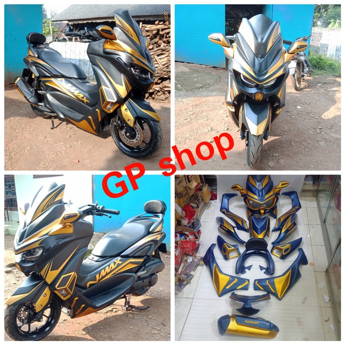 Sepaket modifikasi Full Body Untuk Nmax New Terbaru Tahun 2020 Tinggal Pasang