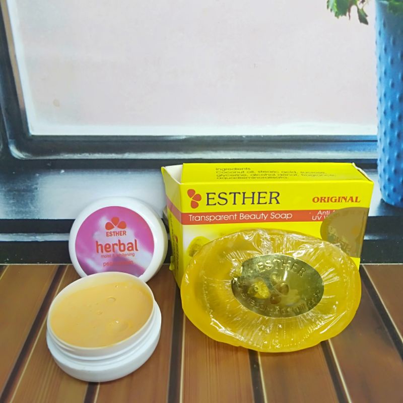 Paket Cream Ester Herbal 2In1 // Cream+Sabun