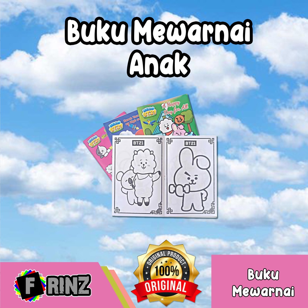 

ATK ~ Buku Mewarnai Anak / Fun Coloring Book