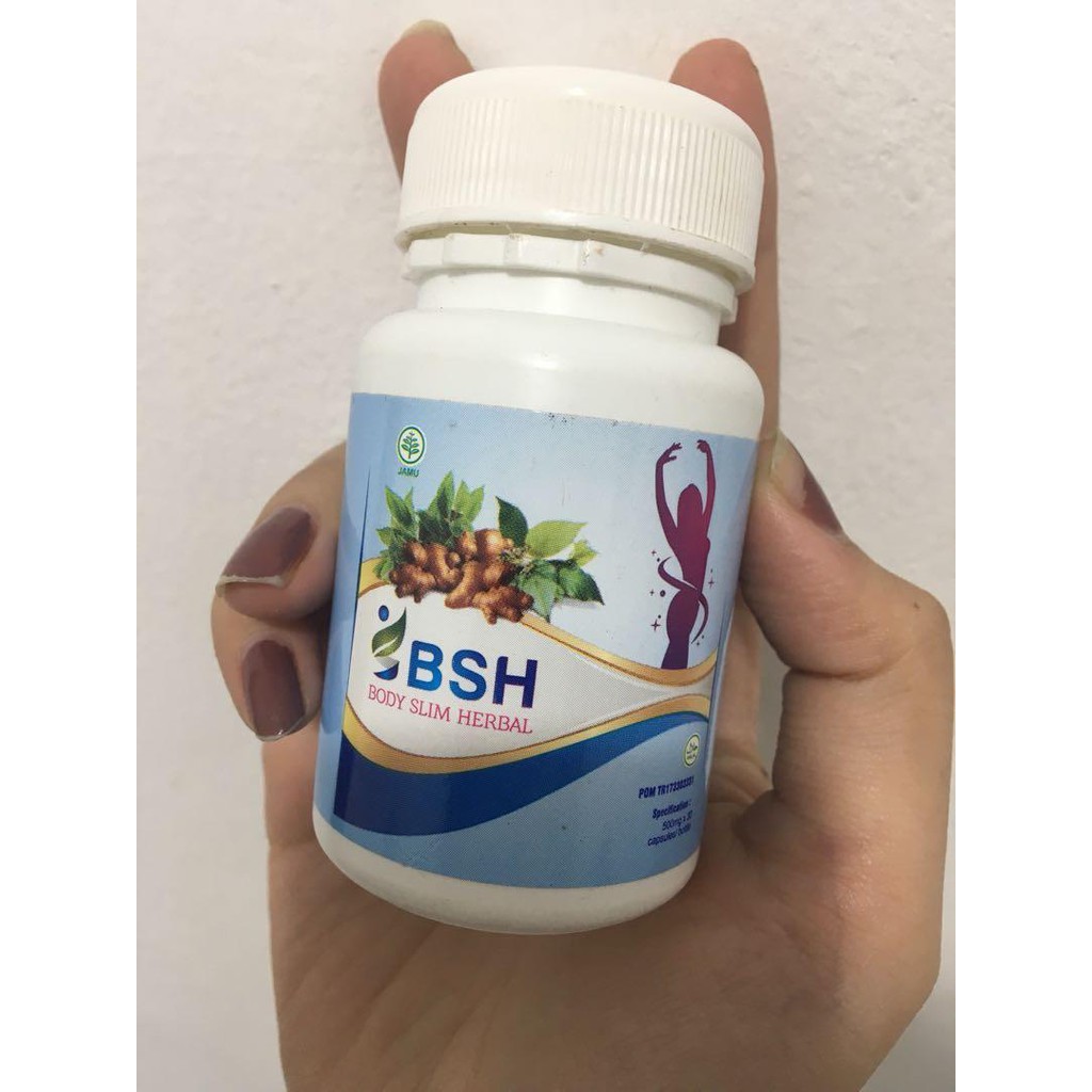 BSH Slimming Kapsul Pelangsing Tubuh Herbal Alami Original BPOM Girlsneed77