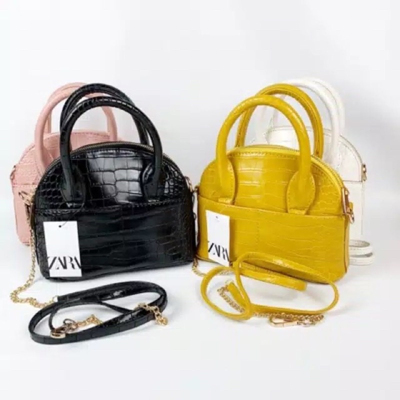 SLING BAG ZARA4 CROCO/ TAS ZARA4