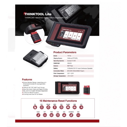 Thinktool Lite scanner / scanner mobil