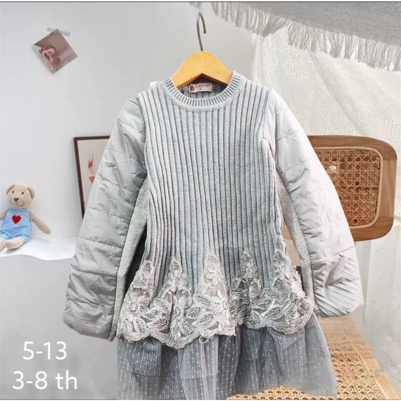 dress/tunik rajut import