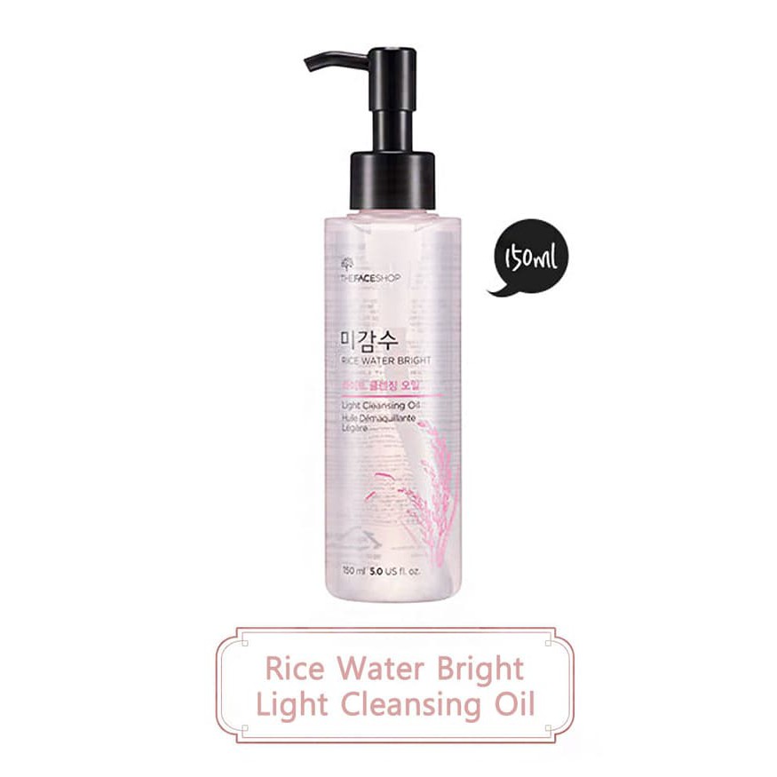 The Face Shop Rice Water Bright Light Cleansing Oil 150ml