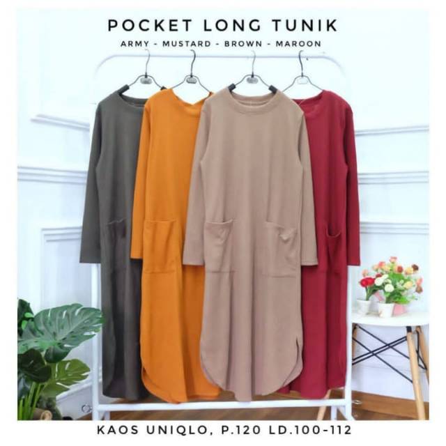 Long tunik - tunik - tunik kaos
