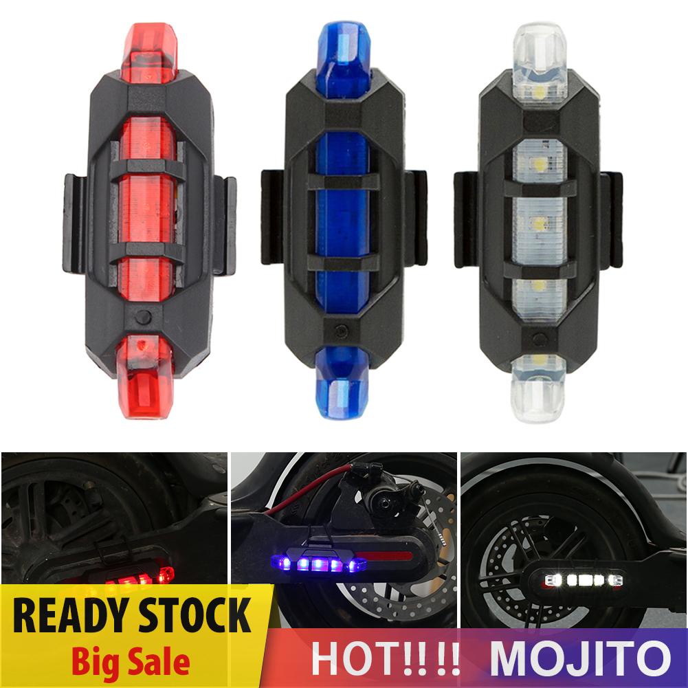 2pcs Lampu Peringatan Led Untuk Skuter Elektrik M365 Pro