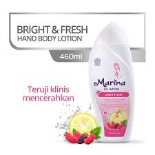 Marina UV White Hand Body Lotion - 460ML