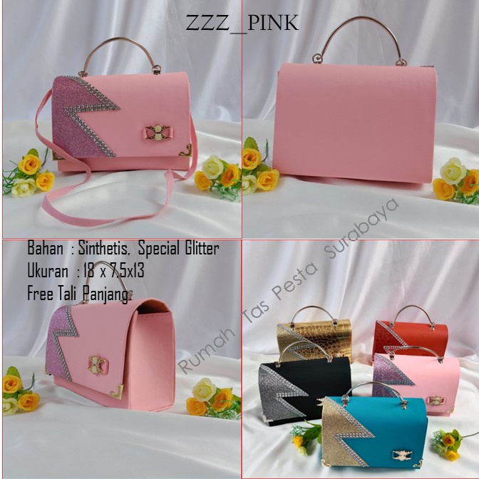 Tas Gliter,Tas Cantik,Tas Elegant,ZZZ__PINK