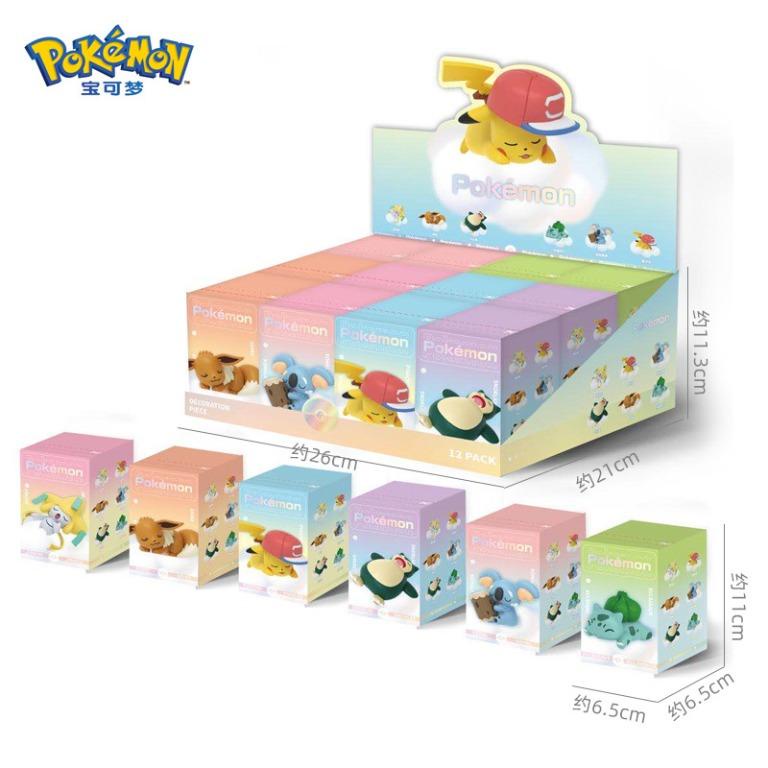 Pokemon Starry Dream Series Figure (Pikachu, Eevee, Komala, Bulbasaur, Snorlax, Jirachi)