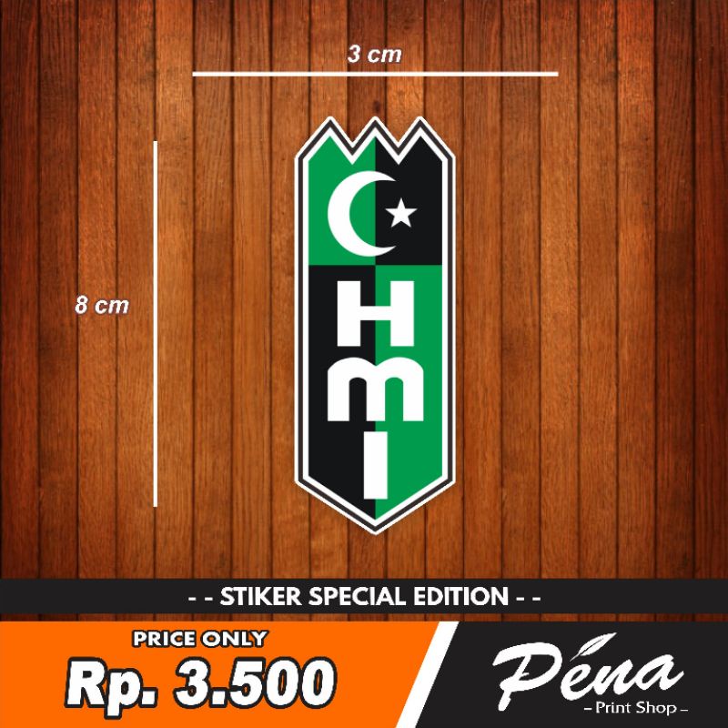 Jual Sticker Stiker HMI Himpunan Mahasiswa Islam Shopee Indonesia