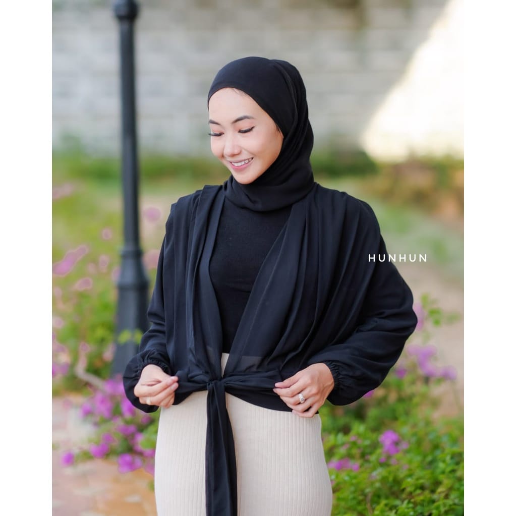 Baju atasan wanita aida outer cardigan baju muslim atasan wanita terbaru outer cardigan others