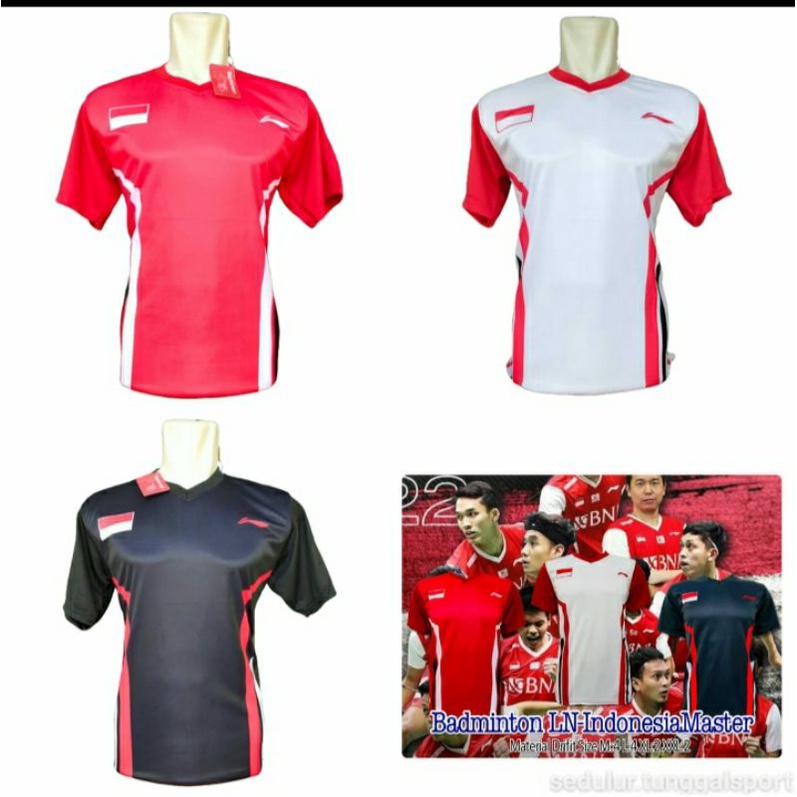 Jersey batminton jersey bulutangkis