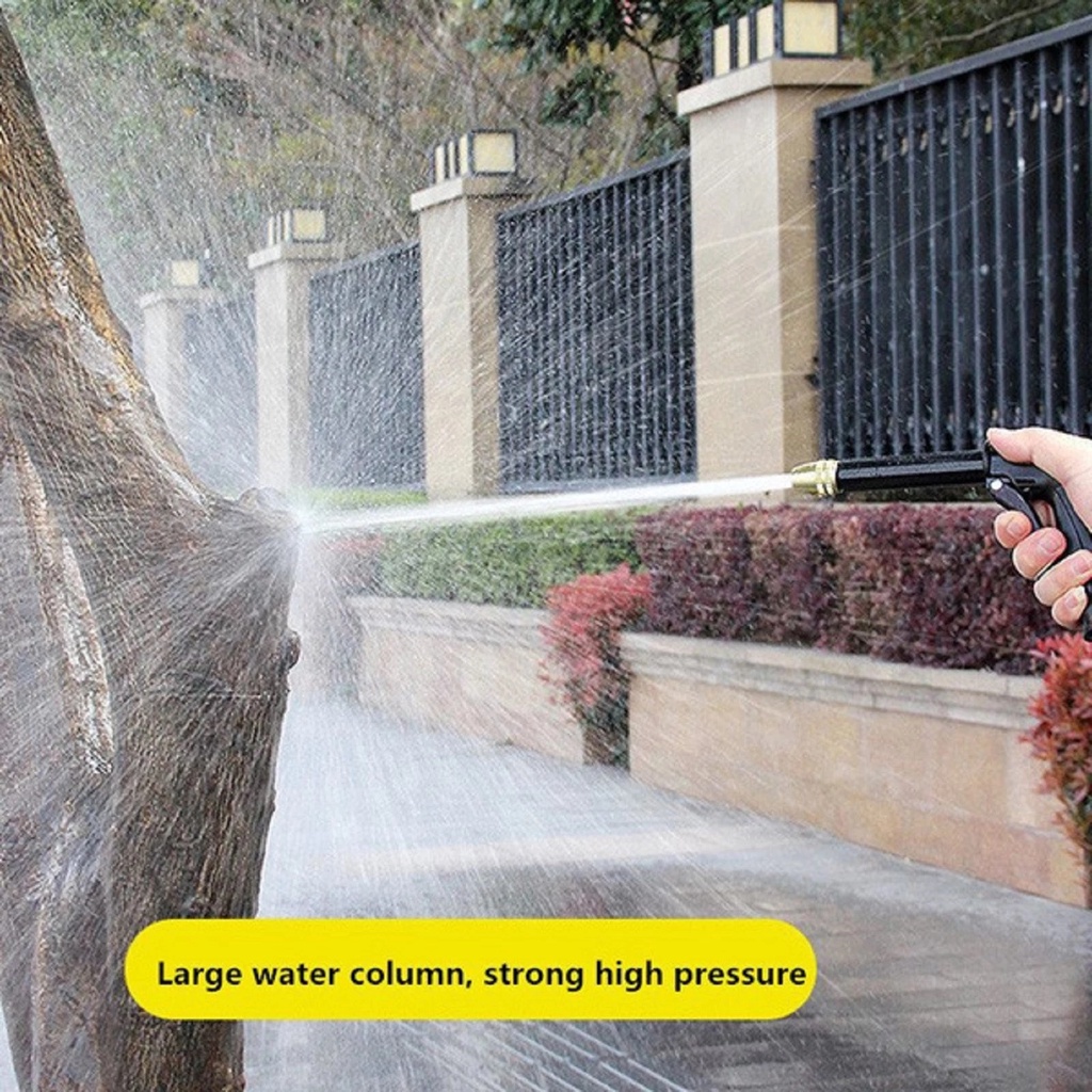 Alat Penyemprot Air Tekanan Tinggi Bahan Metal Adjustable Untuk Cuci Mobil / Menyiram Tanaman