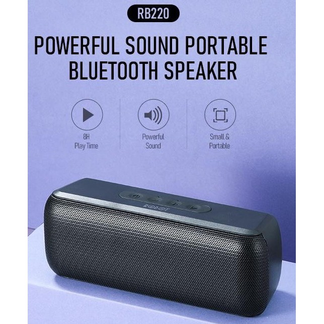 Robot RB220 Portable Bluetooth 5.0 Speaker (New Model RB100 RB210)