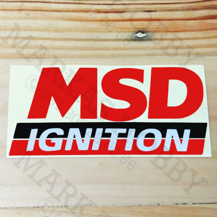 Stiker / Sticker MSD Ignition 2