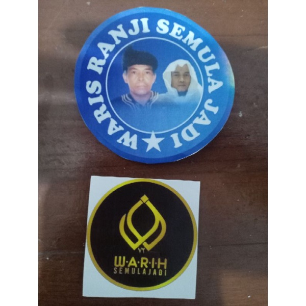 STICKER WARIH RANJI SEMULA JADI