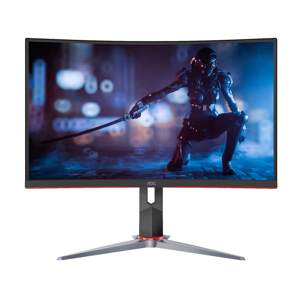AOC C24G2 Adaptive Sync Curved Gaming Monitor 165hz 1ms HDR VA 23.6"