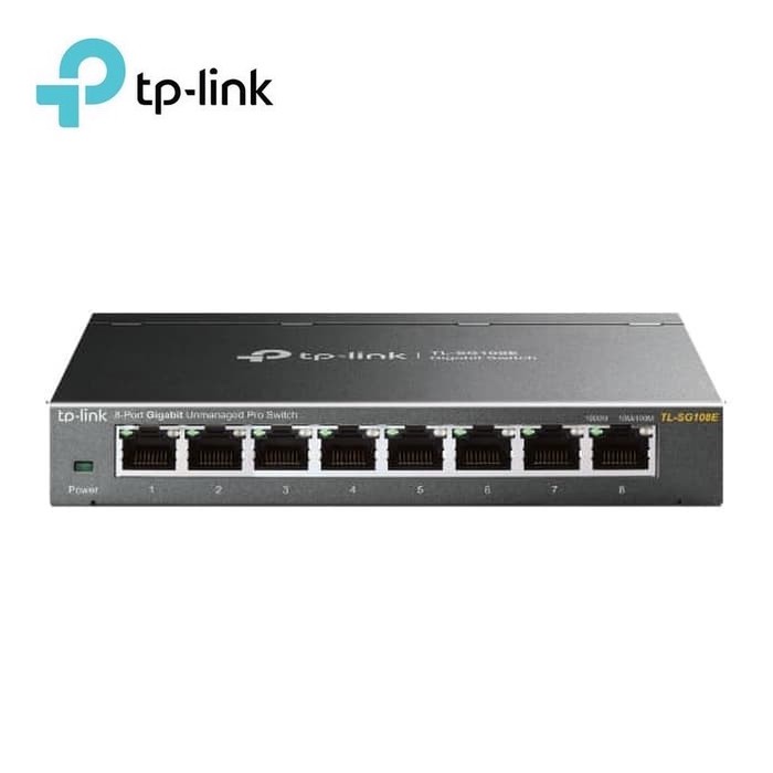 TP-LINK TL-SG108E Switch 8 Port Gigabit Easy Smart SG108E