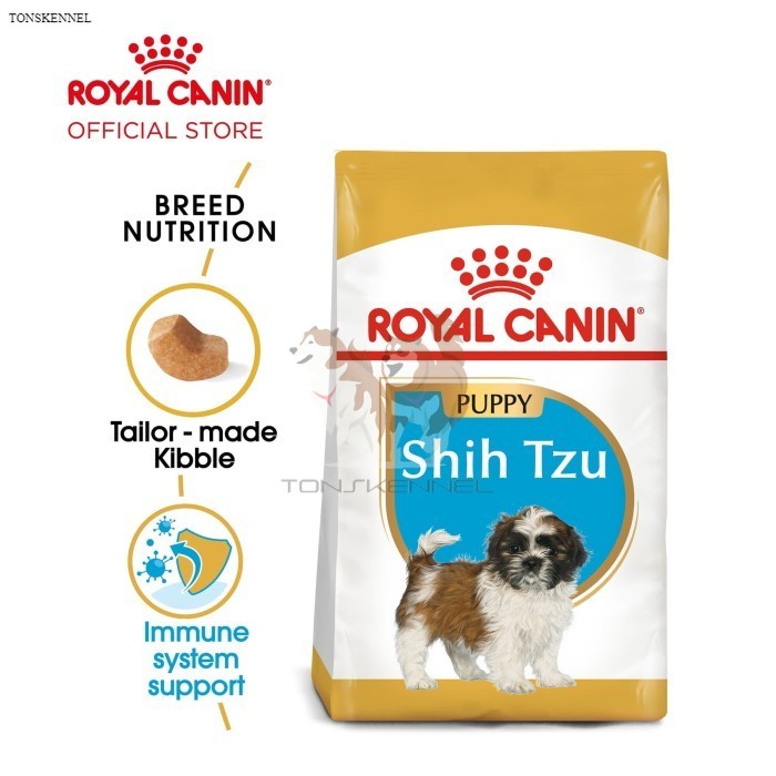 Royal Canin Shih Tzu Junior Makanan Anak Anjing Dry 1,5kg rc ShihTzu