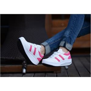 SEPATU KETS WANITA OLGA HARGA MURMER KETS FIRE PUTIH PINK CANTIK KETS CASUAL MODIS MALL