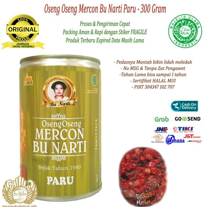 

[COD] Oseng Oseng Mercon Bu Narti Paru - 300 Gram [COD]