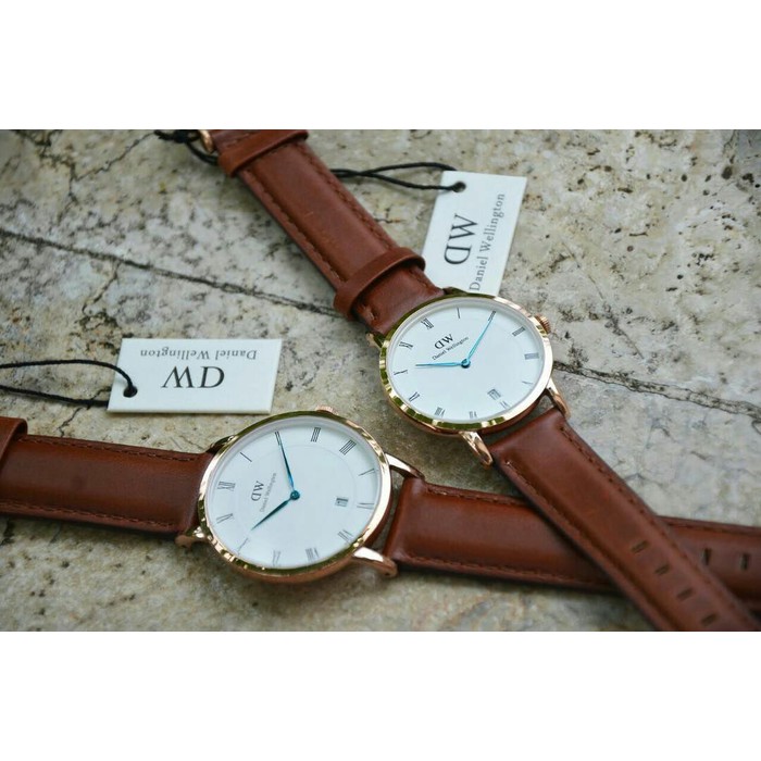 Limited Jam Tangan Daniel Wellington Dw Dapper Couple Original Terkini