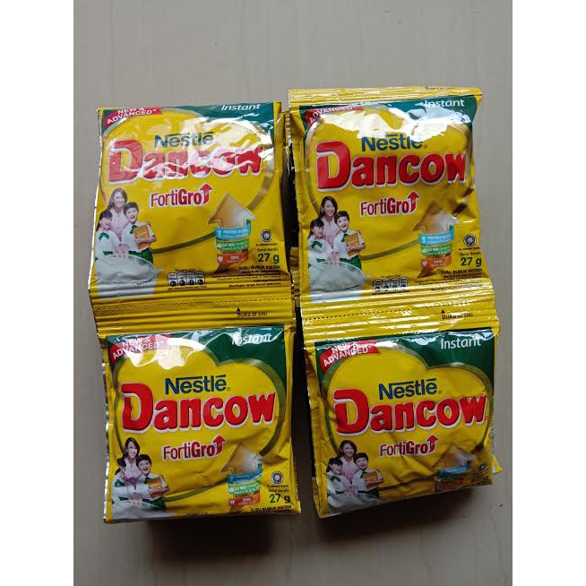 

Dancow sachet Instant 26 gram (isi 5 pcs)