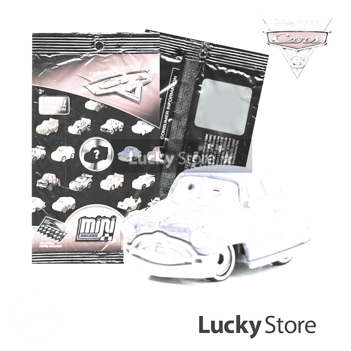 PALING MURAH  Diecast Disney Cars Mini Racers Mattel - Doc Hudson #21