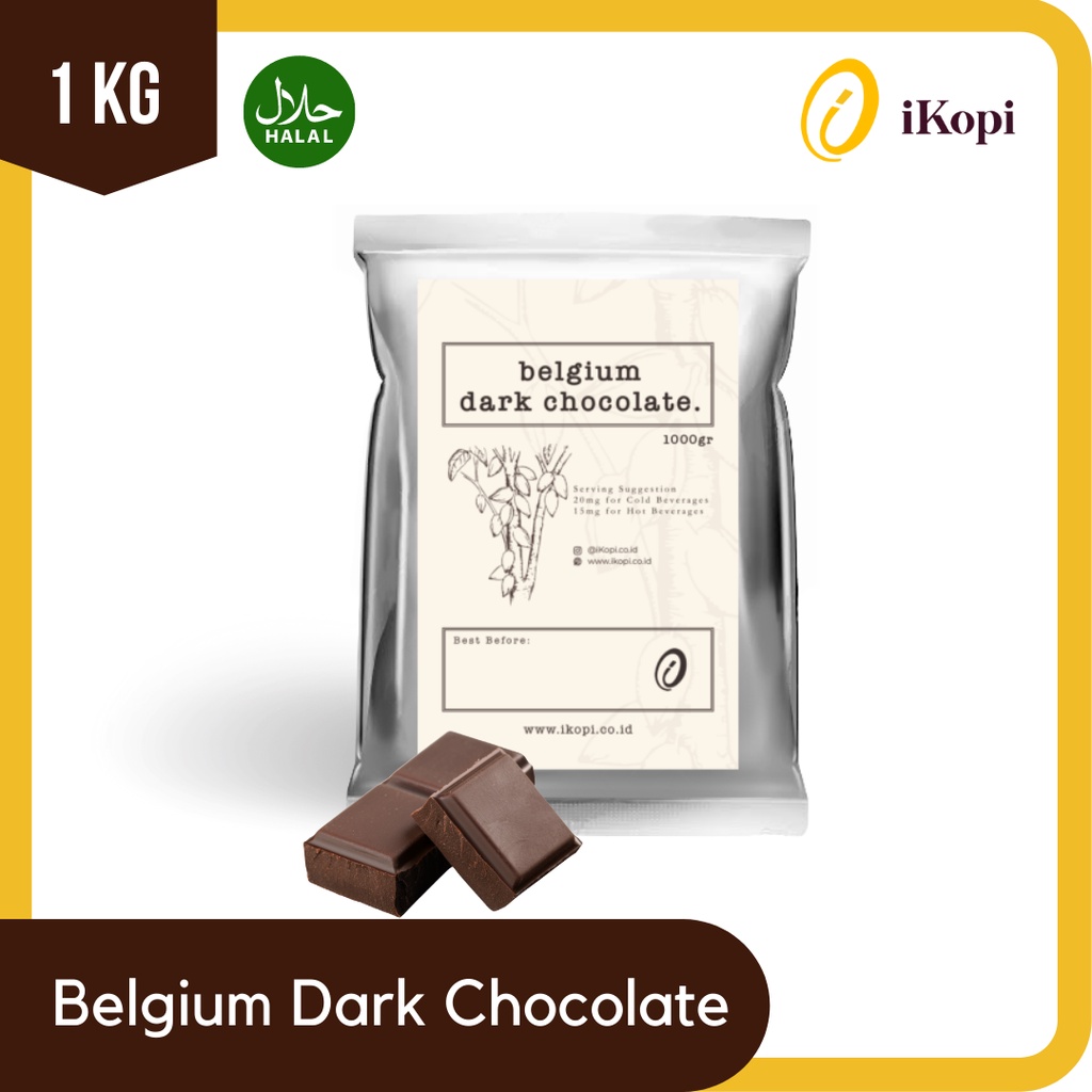 

iKopi | Bubuk Minuman Rasa Belgium Dark Chocolate