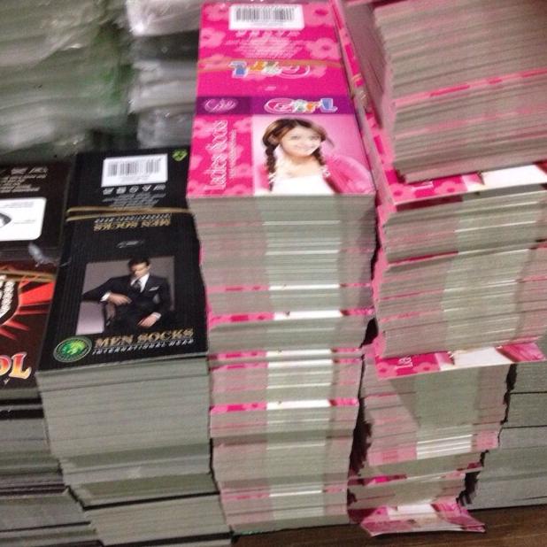 

Label / Dus Untuk Kemasan/Packing Kaos Kaki Isi 500Gr