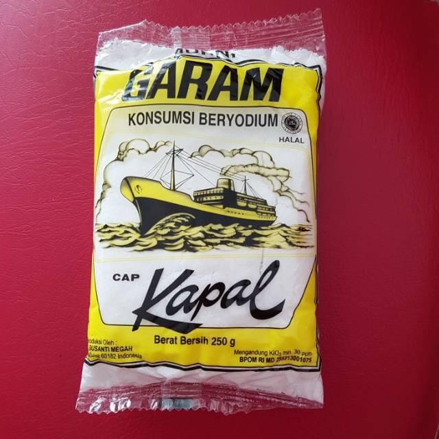 

Garam Cap Kapal 250gr