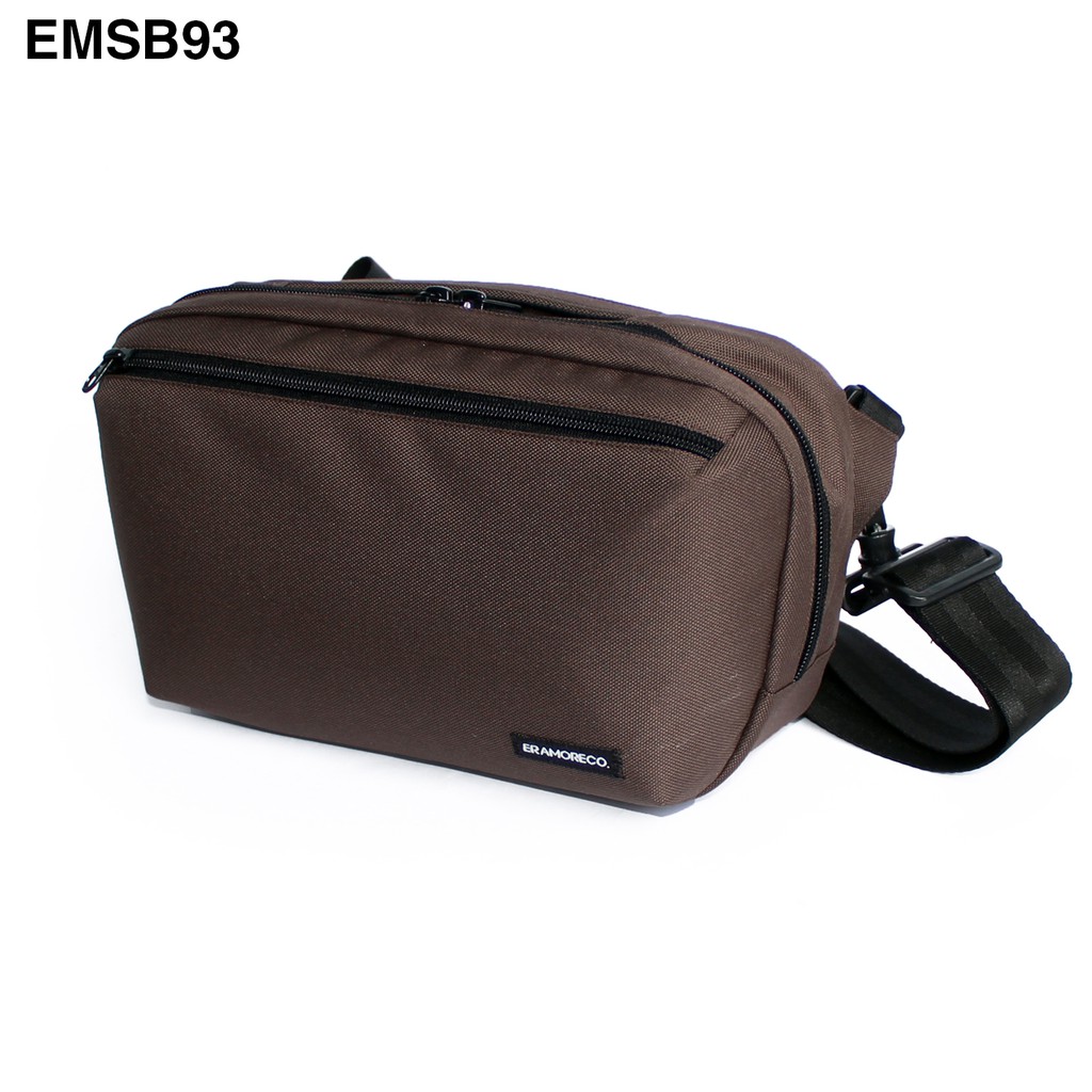 Tas Selempang sling bag Pria unisex - coklat EMSB93