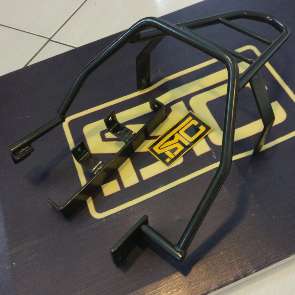 Behel Jok Belakang Honda CRF 150 Hitam