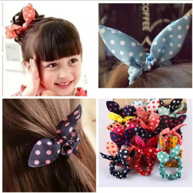 KUNCIR RAMBUT CHIBI / IKAT RAMBUT CHIBI