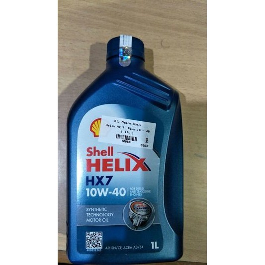 Oli Shell Helix HX7 Sae 10w-40 Liter 1 Liter   10060