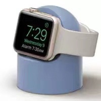 Charging Dock Bahan Silikon Untuk Apple Watch Seri 7 6 5 4 3 2 SE