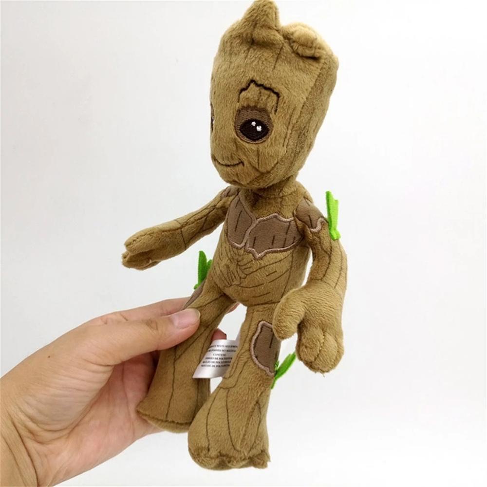 REBUY Rebuy Groot Plush Doll Lucu 22cm Action Figure Boneka Boneka Untuk Anak Avengers