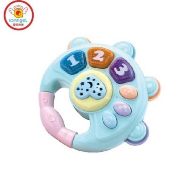 IQ ANGEL Tambourine Toys Mainan Musik Edukasi Baby Toys