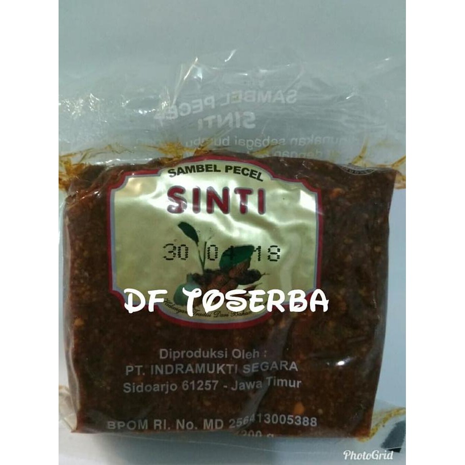 

Sambel pecel Sinti, 200 gram