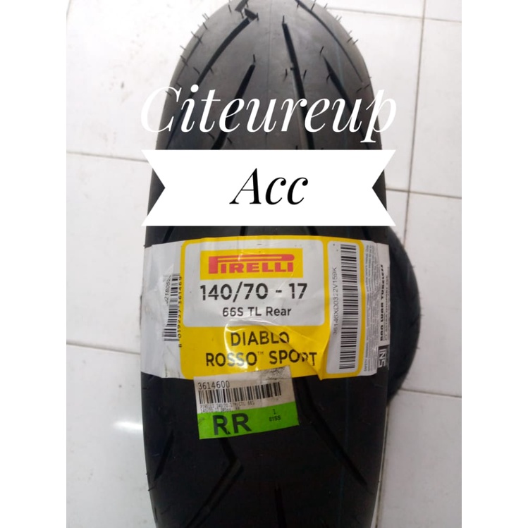 PIRELLI DIABLO ROSSO SPORT 14/70-17