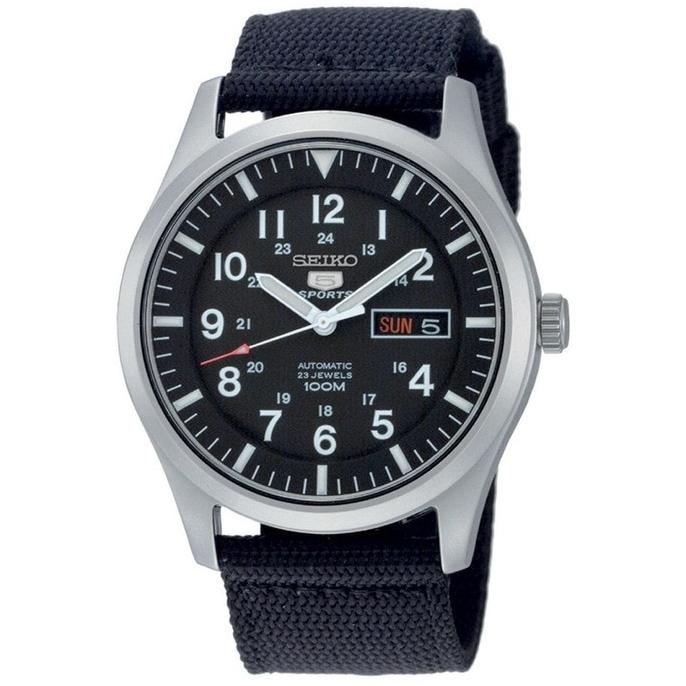 Jam Tangan Seiko 5 Sport SNZG15K1 / Military SNZG15 Original