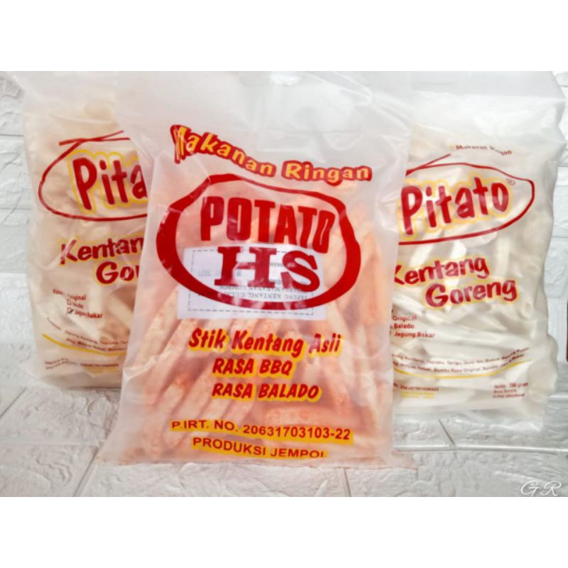 Jual Pitato kentang goreng/cemilan potato/potato Hs