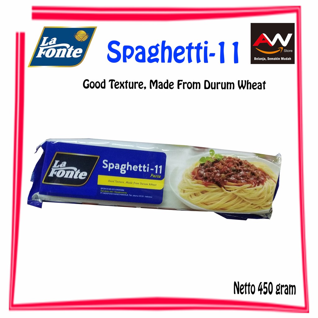 

La Fonte Spaghetti (11) 450gr