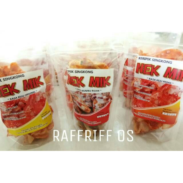 

Keripik Singkong NEK MIK