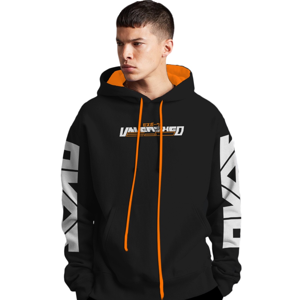 Jaket Hoodie Bigsize Evos Unleashed V3 eSports Gamer Jumbo Oversize Big Size S M L XL XXL 3XL4XL 5XL