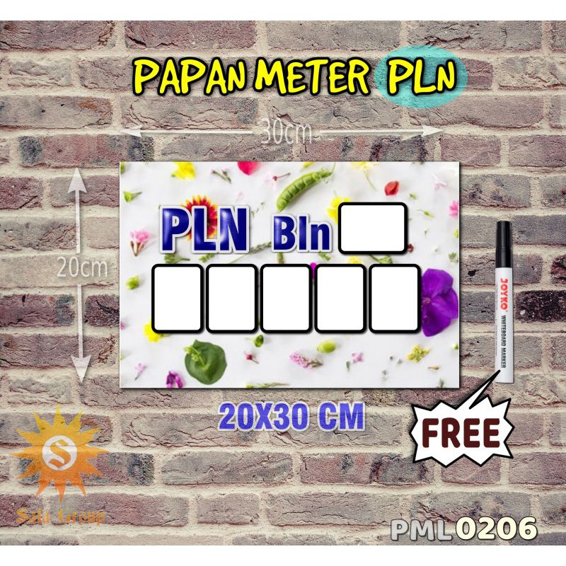 

Safa Papan Meter Listrik PLN PAM motif Unik - Shabby 06
