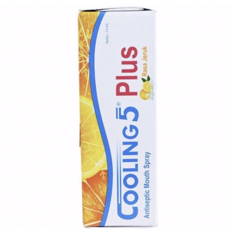 Cooling 5 plus spray antiseptik mulut